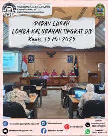 PAPARAN LURAH DALAM RANGKAIAN LOMBA DESA/KALURAHAN TINGKAT DIY TAHUN 2025